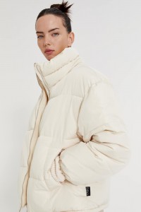 Basic High-Neck Puff Jacket