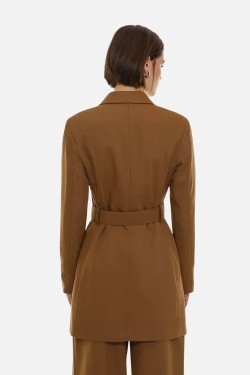 Belted blazer dress