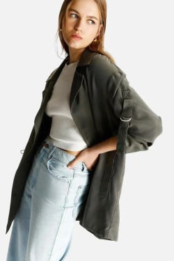 Flowing parka