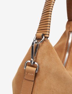 Handbag Made of Fine Cowhide Suede