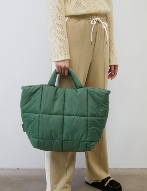 Padded Shopper Made From Recycled Material