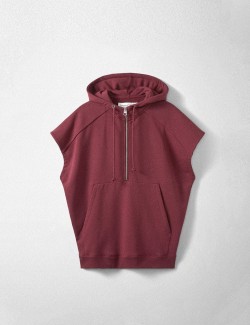 Sleeveless Oversized Sweatshirt Sleeveless Hoodie