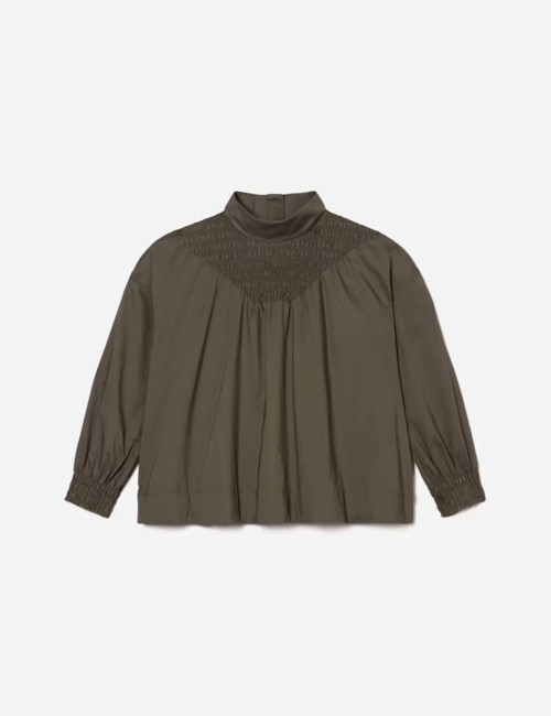 The Funnel-Neck Smock Top