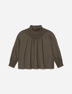 The Funnel-Neck Smock Top