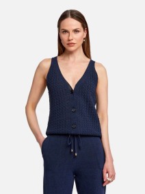 Minimalist Leather Blazer